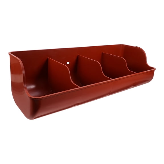 GETAJGHSD Lamb Feeding Trough Heavy Duty Plastic Clean Feeding for Farm Livestock 1Set