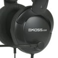 thumbnail image 5 of KOSS SB40 Communications Wired Headset, Black, 194738.101, 5 of 6