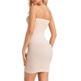 thumbnail image 2 of YUANxueke Womens Strapless Shapewear Full Slip Bodycon Dress Seamless Body Shaper Tube Slip Dress, 2 of 5