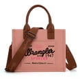 thumbnail image 3 of Bolso Montana West Wrangler de lona para mujer, color rosa, 3 of 5
