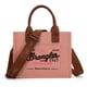 thumbnail image 3 of Bolso Montana West Wrangler de lona para mujer, color rosa, 3 of 5