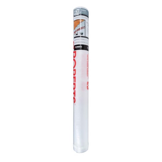 Underlayment Roberts, polietileno, 49 x 48 x 300 cm, blanco, paquete de 1