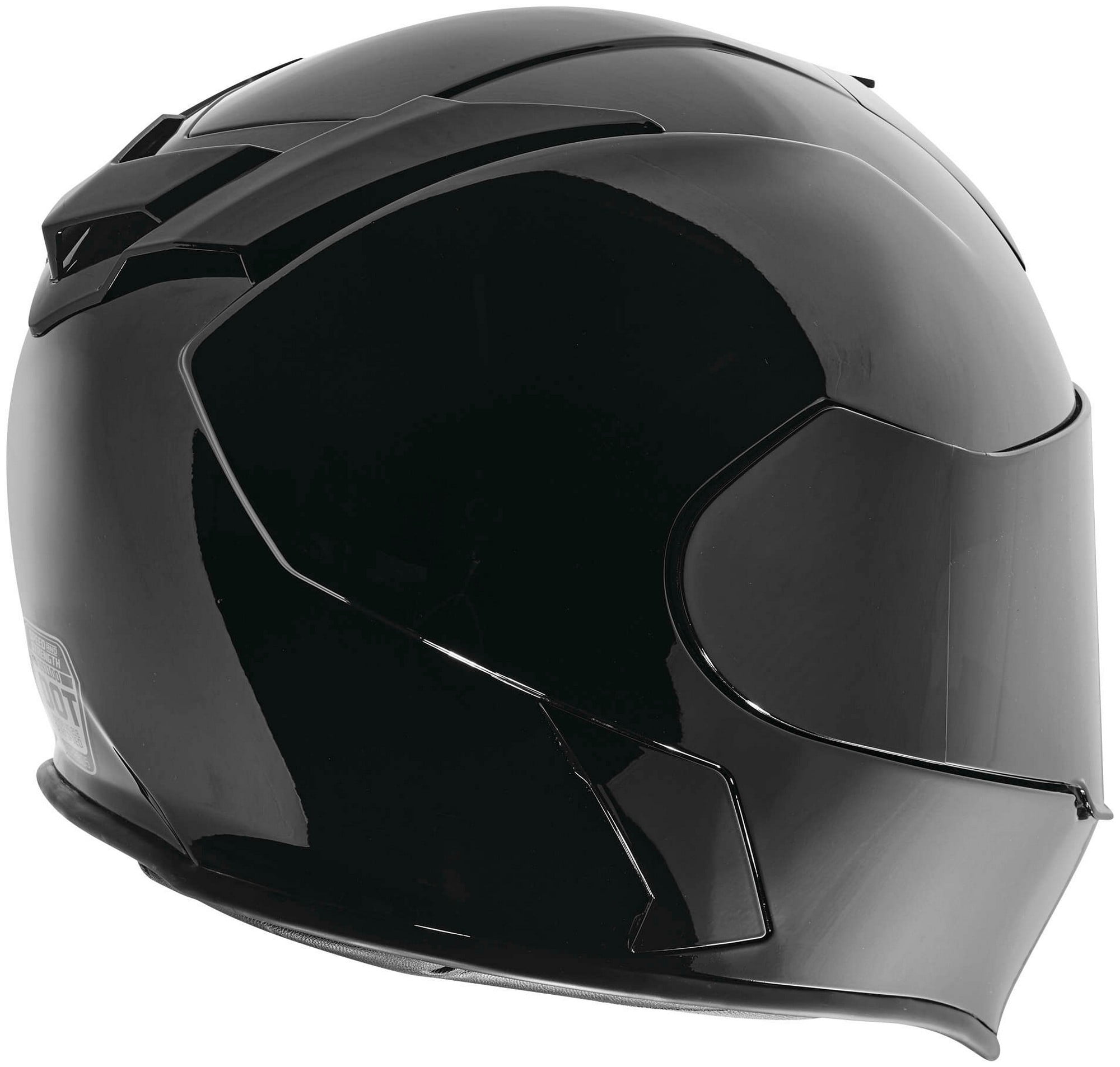 Speed & Strength 880486 SS900 Solid Speed Full Face Helmet, Gloss Black - Extra Small