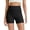 Black, variant on G4Free Barefeel Biker Shorts for Women with Pockets High Waisted Workout Athletic Gym Legging Shorts 4"/6"