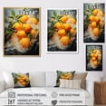 thumbnail image 4 of Designart "Twisting Orange Tropical" Fruits Wall Art Living Room, 4 of 7