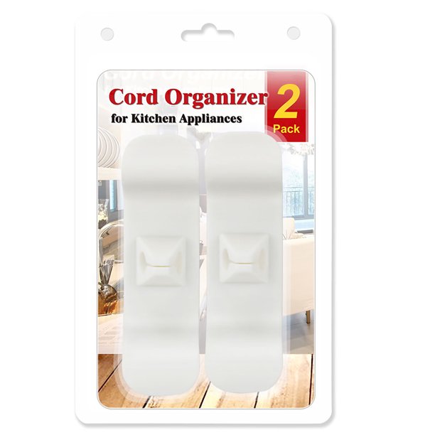 Wire Organizer, Adhesive Cable Holder, Kitchen Appliance Cord Keeper