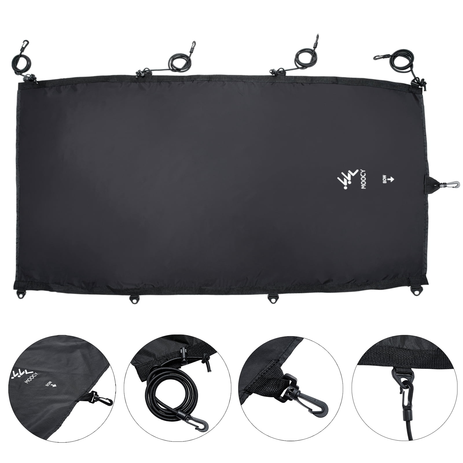 GOGHOST Universal Kayak Cockpit Covers ，Drape Waterproof Seal Cockpit Protector Kayak Hatch Covers for Transport, Indoor and Outdoor Storage Keep Hatch Hole Seat Clean