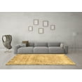 thumbnail image 3 of Ahgly Company Indoor Rectangle Abstract Brown Modern Area Rugs, 5' x 7', 3 of 4