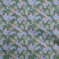 thumbnail image 1 of oneOone Polyester Spandex Medium Blue Fabric Tropical Craft Projects Decor Fabric Printed By The Yard 56 Inch Wide, 1 of 5