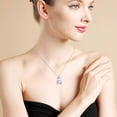 thumbnail image 3 of Cremation Jewelry Ashes Necklace Stainless Steel Teddy Bear Hold Heart Pet Urn Memorial Pendant Funeral Keepsake For Dad Mom Sister Brother, 3 of 7