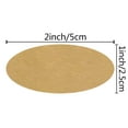 thumbnail image 2 of 250pcs Blank Handmade Kraft Paper Labels, Gift Labels for Jars, 2 of 5
