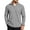 220#Gray, variant on Men's Quarter Zip Stand Collar Waffle Pullover Lightweight Long Sleeve Casual Fashion Sweatshirt Royal Blue S