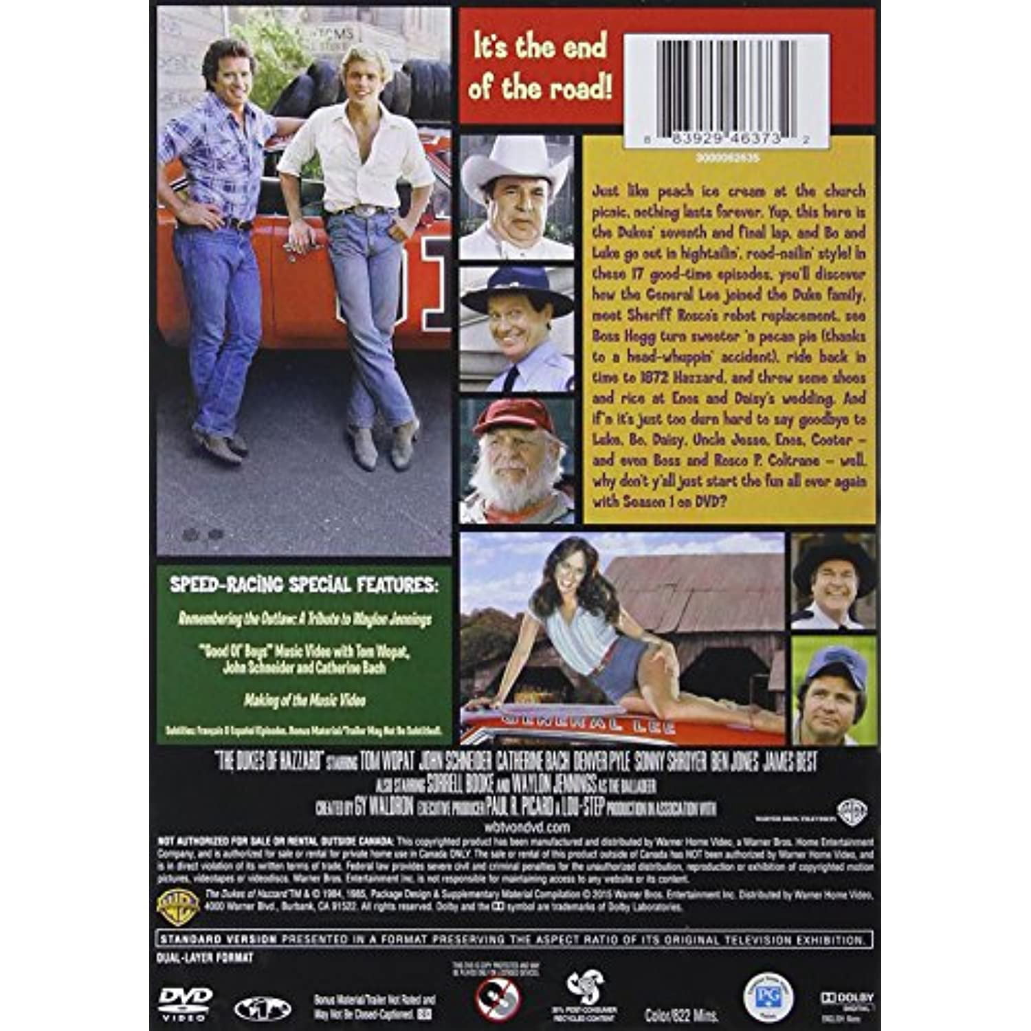 The Dukes Of Hazzard : L'intégrale de la septième saison
