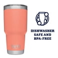 thumbnail image 4 of Vaso YETI Rambler de acero inoxidable de 900 ml con tapa MagSlider, 4 of 7