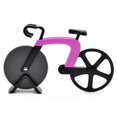 thumbnail image 1 of Bicycle pizza cutter Stainless steel blade with foot pedal Serving utensil, 1 of 1