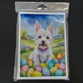 thumbnail image 3 of Westie Easter Egg Hunt Greeting Cards Pack of 8 7 in x 5 in, 3 of 3