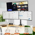 thumbnail image 5 of PUTORSEN Triple Monitor Mount for 17-49-inch Screens - Heavy Duty Triple Monitor Arm Desk Mount for Ultrawide Monitors, Fully Adjustment, Max Load 20KG per Screen, 5 of 7