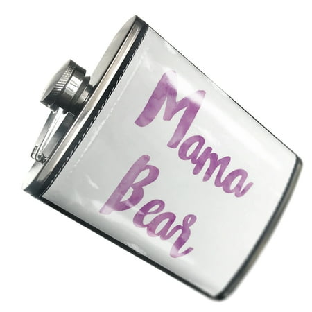 

NEONBLOND Flask Mama Bear Mother s Day Purple Watercolor