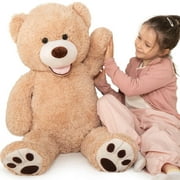 MaoGoLan 39" Giant Teddy Bear with Big Footprints Plush Stuffed Animals