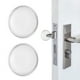 thumbnail image 1 of 2 Piezas de Topes de Puerta de 3.1 Pulgadas para Protector de Pared, Bumpers de Pomo de Silicona Transparentes, 1 of 6