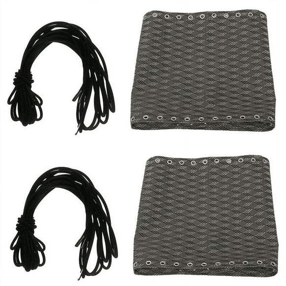 2X Tissu de Fauteuil Inclinable avec Cordon Élastique, Tissu de Remplacement Respirant et Durable pour Chaise Longue, pour Jardin Plage, comme Montré