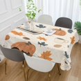 thumbnail image 2 of Yayeee Tablecloths 54" x 54" Rectangle Wrinkle Resistant Party Table Cover, Fall Books, 2 of 8