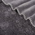 thumbnail image 2 of Legacy Decor Charcoal Sherpa Fleece Throws, 60" x 50", 2 of 3