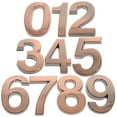 thumbnail image 1 of Miangastore Numéros de Porte Or Rose ABS 10 Pcs Identification Intérieure et Extérieure, 1 of 9