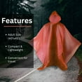 thumbnail image 4 of 10 Pack Emergency Rain Poncho for Outdoors, 4 of 7