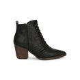 thumbnail image 2 of Woven Front Pointed Toe Ankle Bootie 19940, 2 of 6