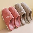 thumbnail image 4 of Vedolay Women's Slippers Cute Comfortable Slippers Plush Warm Winter Indoor Outdoor Home Shoes Hot Pink,38-39, 4 of 5