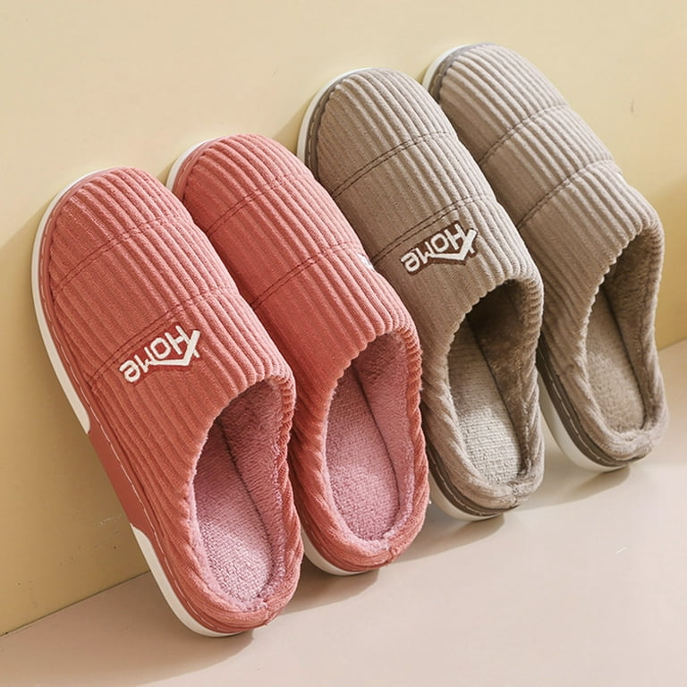 band Taxpayer Smuk kvinde Cathalem Mens House Slippers Size 14 Narrow Men Slippers Home Warm Cotton  Slippers Winter Home Open Toe Slippers for Men Leather Coffee 7.5 -  Walmart.com
