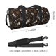 thumbnail image 2 of Fotbe Pirate Skulls Bolsa Deportiva de Lona Plegable con Estampado, Bolsa de Gimnasio con Bolsillo Seco/Húmedo, Bolsa de Viaje Ultraligera de Gran Capacidad, 2 of 6