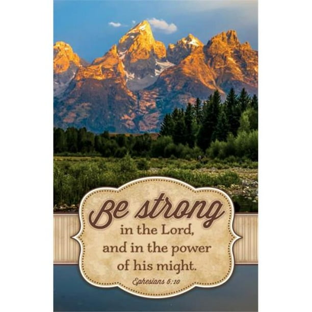 Warner Press 167923 KJV Ephesians 610 Be Strong in the Lord Bulletin