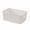 White, variant on Fareti Storage Bins with Lids, Plastic Storage Baskets with Lids for Office Organization, Stackable Organizing Bins, Easy-Clean Boxes for Home, Office, Toys