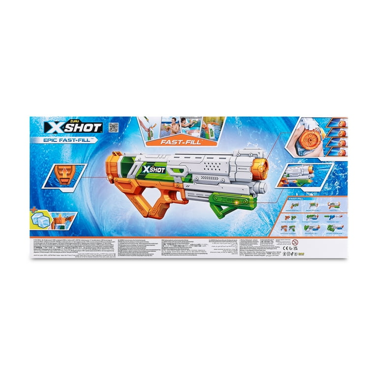 ZURU X-Shot Water Warfare Epic Fast-Fill Water Blaster