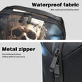 thumbnail image 4 of Skull Oxford Cloth Waterproof Travel Organizer Storage Pouch Cable Organizer Travel Charging Cord Organizer Case, 4 of 6