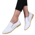 thumbnail image 4 of Guttear Womens Shoes Comfort Slip-Ons Flat Work Shoes Casual Penny Loafers Dress Shoes, 4 of 7