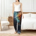 thumbnail image 6 of Lsque Colorful Ink Style Dragon Print Women's Pajama Pants, Lounge Pant - Comfortable Home Wear,Elastic Waistband, Stylish Design-Medium, 6 of 9