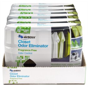 Airboss Closet Odor Eliminator Fragrance Free Odor Control 8 4 Oz