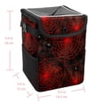 thumbnail image 5 of Spider Web Car Trash Can: Foldable, with Lid, Leak-proof, Hanging Storage Bag - Trash Can for Car, 5 of 6