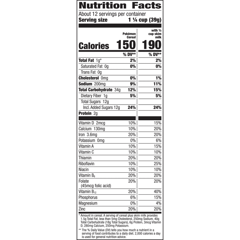 Pokemon Breakfast Cereal Berry Bolt 17 Oz Walmart Com Walmart Com Pokemon Breakfast Cereal Berry Bolt 17 Oz Walmart Com Walmart Com