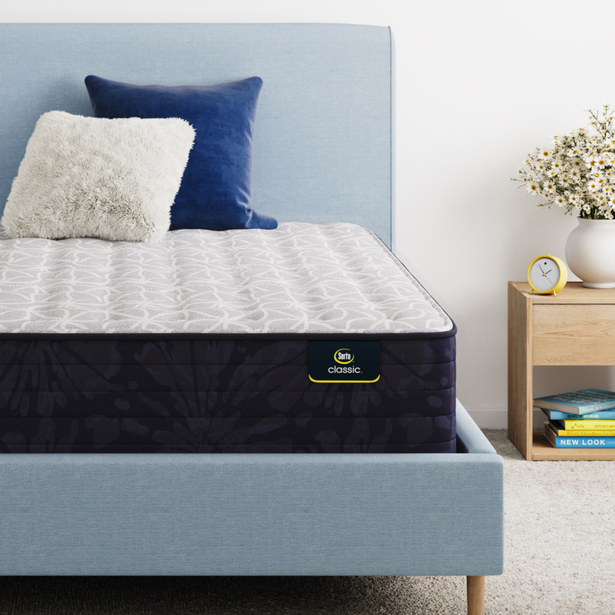 Serta 13" Queen Classic Clarks Hill Elite Ltd Firm Tight Top Innerspring Adult Mattress