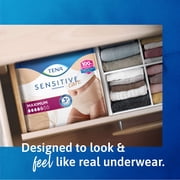 TENA Sensitive Care Maximum Incontinence Underwear, XXL, 56 count (Waist size 55in-66in)