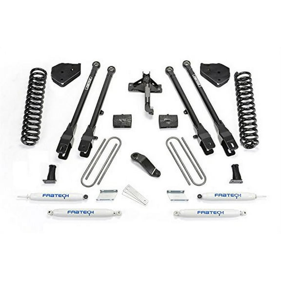 Fabtech K2219 4 Link Lift System Fits 17 21 F 250 Super Duty F 350 Super Duty Fits select: 2017-2021 FORD F250 SUPER DUTY, 2017-2021 FORD F350 SUPER DUTY