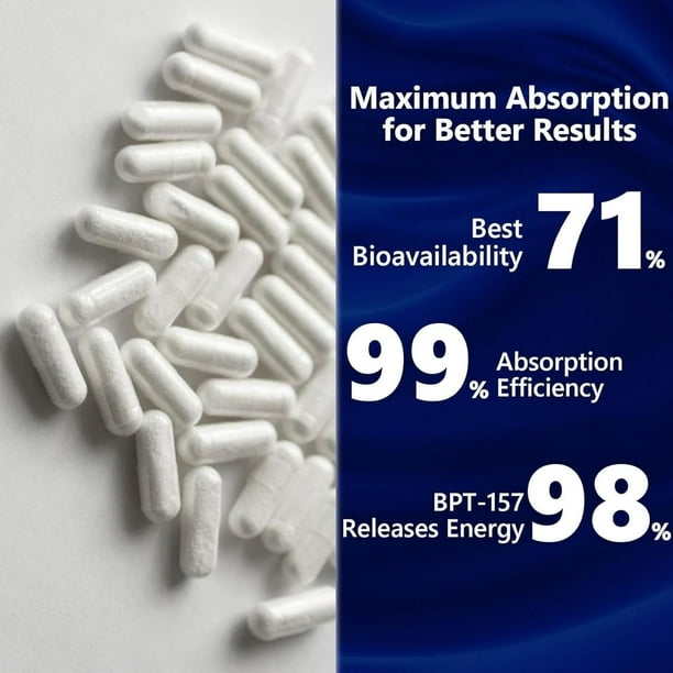 BPC 157 Caps - 1000mcg, BPC 157, BPC 157 Peptide Caps, Non-GMO, Dairy Free,  Gluten Free - 60 Caps