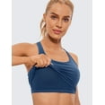 thumbnail image 3 of CRZ YOGA Butterluxe Women’s Yoga Tank Top Scoop Neck Racerback with Built-in Bra, 3 of 3