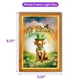 thumbnail image 5 of Happy St. Patrick’s Day Vizsla with Green Hat Shamrocks Rainbow Acrylic Plaque with Wood Photo Frame Box Vizslas Dog Lover Gifts Idea Light Box - 03007, 5 of 5