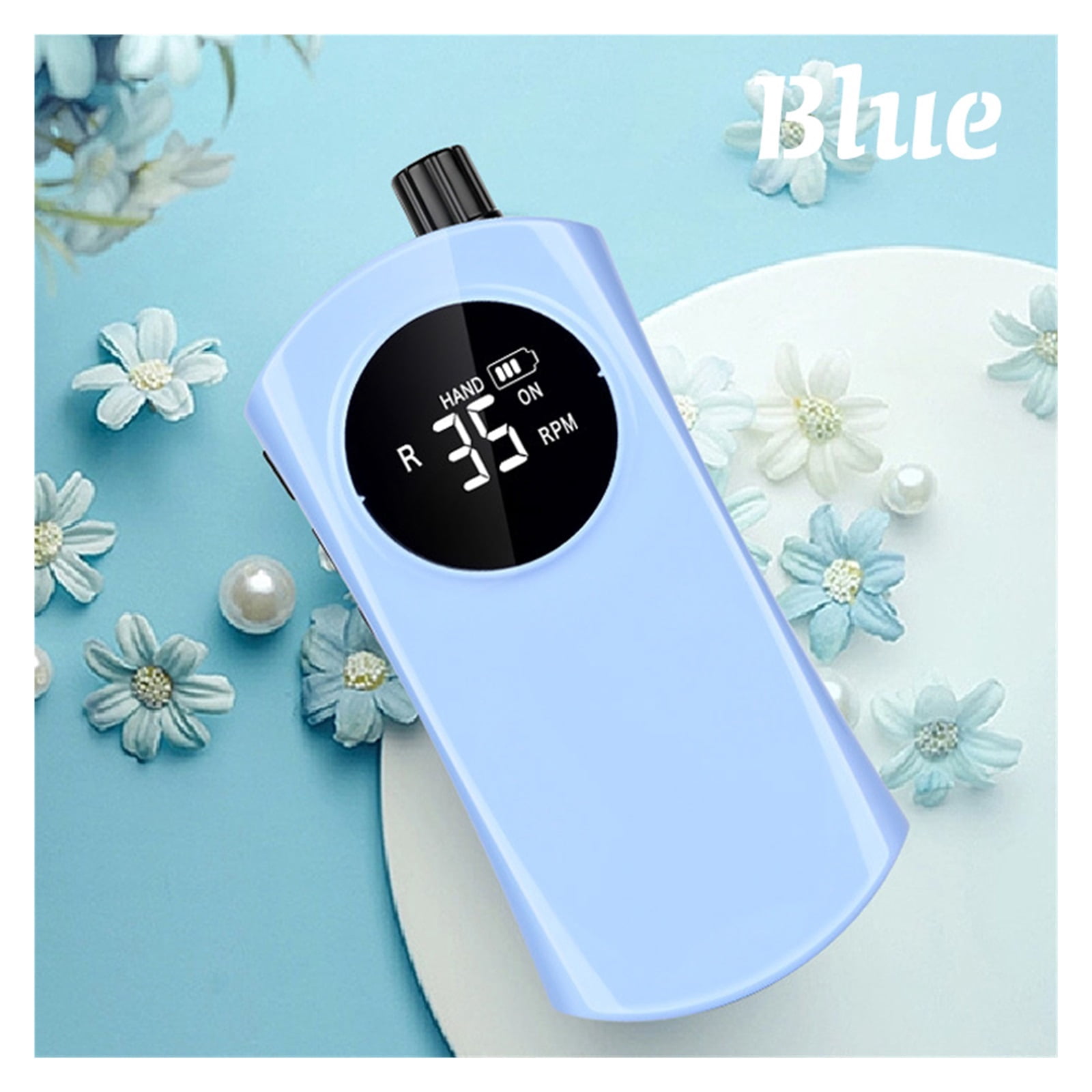 35000RPM Portable Electric Nail Drill Machine With LCD Display, Rechargeable Nails Sander For Acrylic Gel Polish ,Low Noise