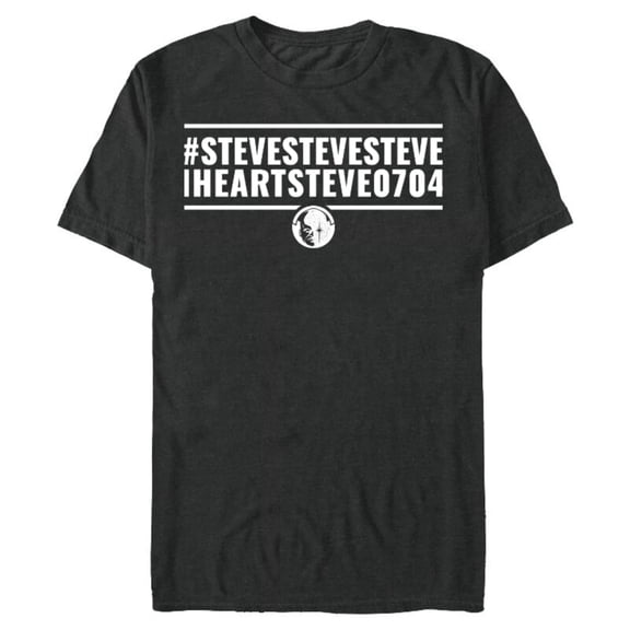 Marvel WHAT IF…? #STEVESTEVESTEVEIHEARTSTEVE0704 Standard - Short Sleeve Blended T-Shirt for Adults – Customized-Dark Heather